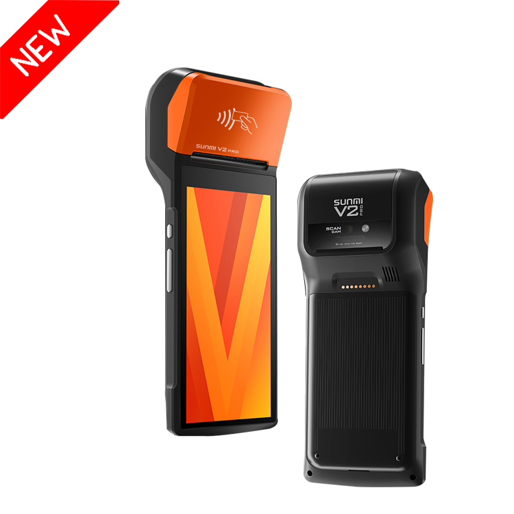 4G NFC android все в одном pos-терминал с принтером SUNMI V2 PRO