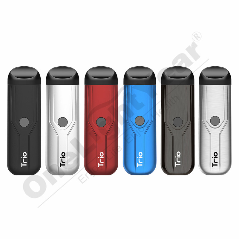 2019 Популярные Yocan 500 мА/ч, Trio pod 3-в-1 CBD Vape ручка из одного легкая домашняя одежда