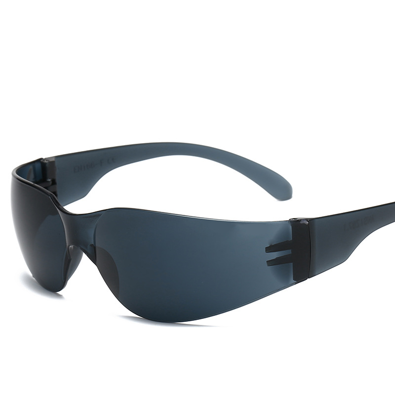 Electric welding protective goggles hot sale fashion black transparent colorful safety glasses labor protection glasses