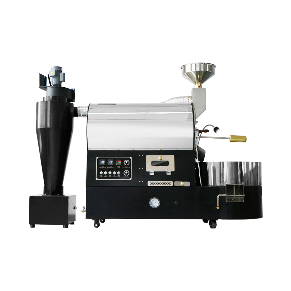 stainless steel small professional gas 3.5kg coffee bean sweet probatino drum coffee roaster machine