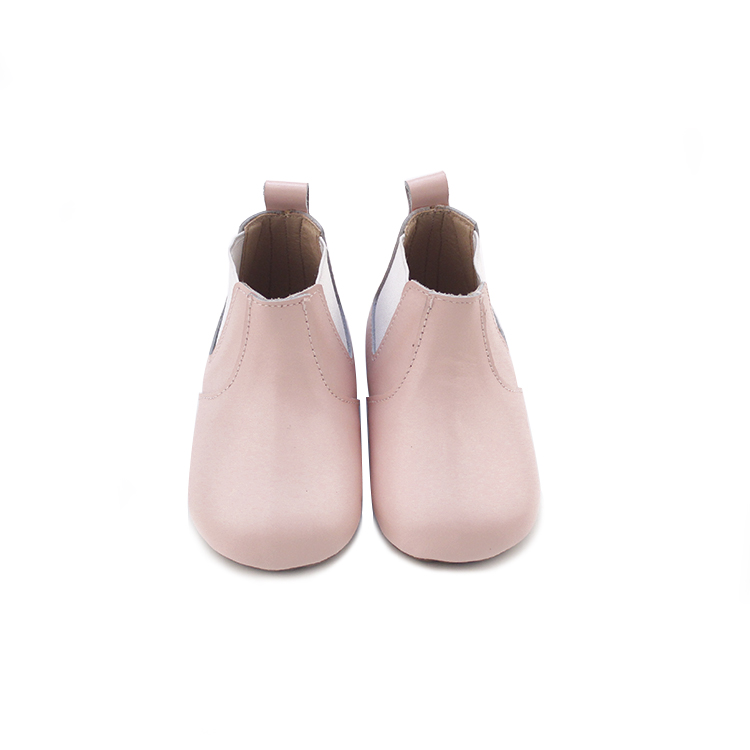 2020 Fashion Pink Colour Boots Kids Leather Bootie Baby Winter Shoes