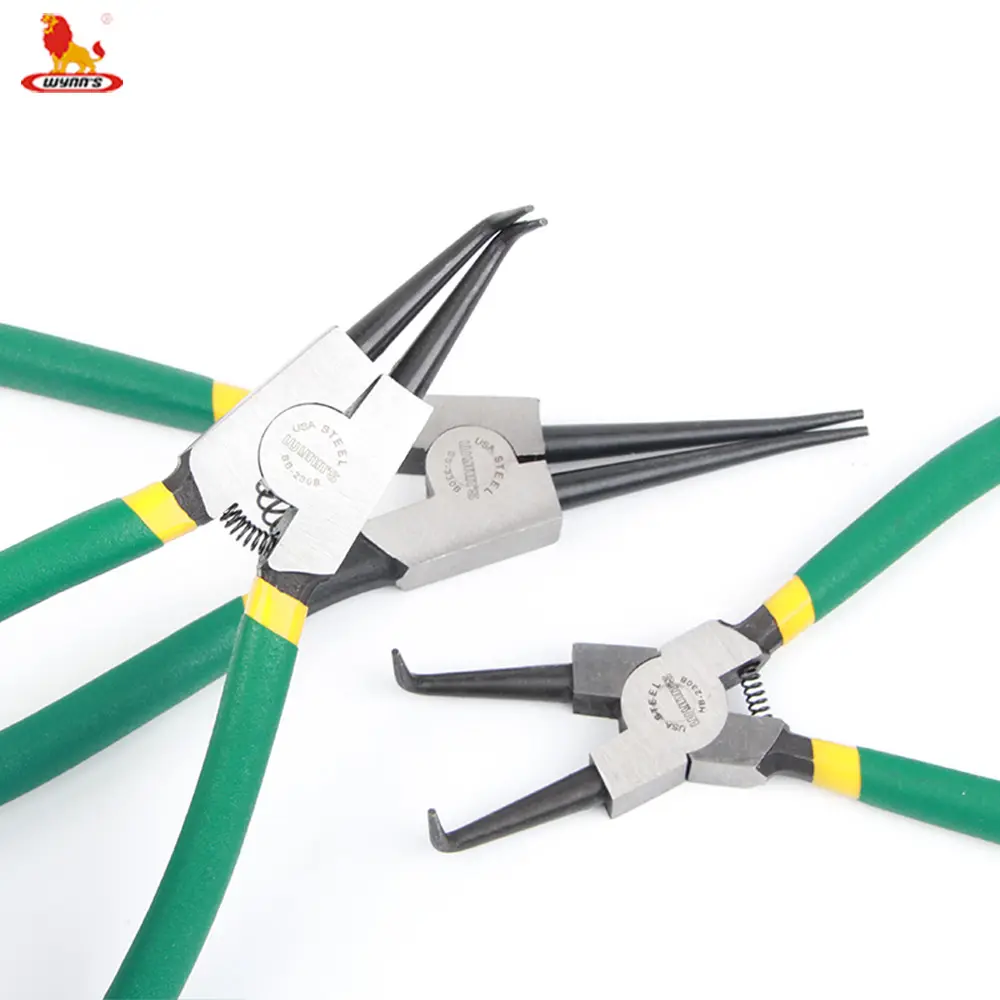 Foshan hand tools high carbon steel long round nose pliers for Bent Plier Set
