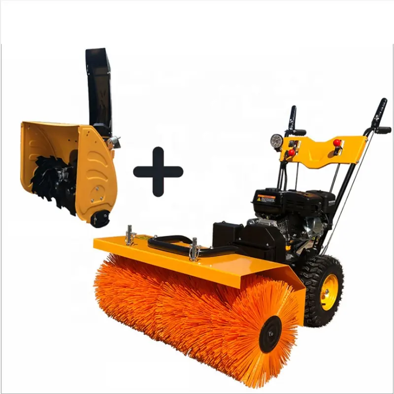 Professional rotary electric small road snow blower for sale