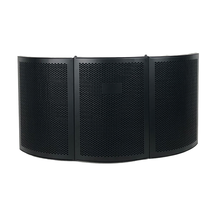 Microphone Isolation Shield 3 Cambered Doors Recording Microphone Filter Studio Microphone Sound Absorption AN-12D