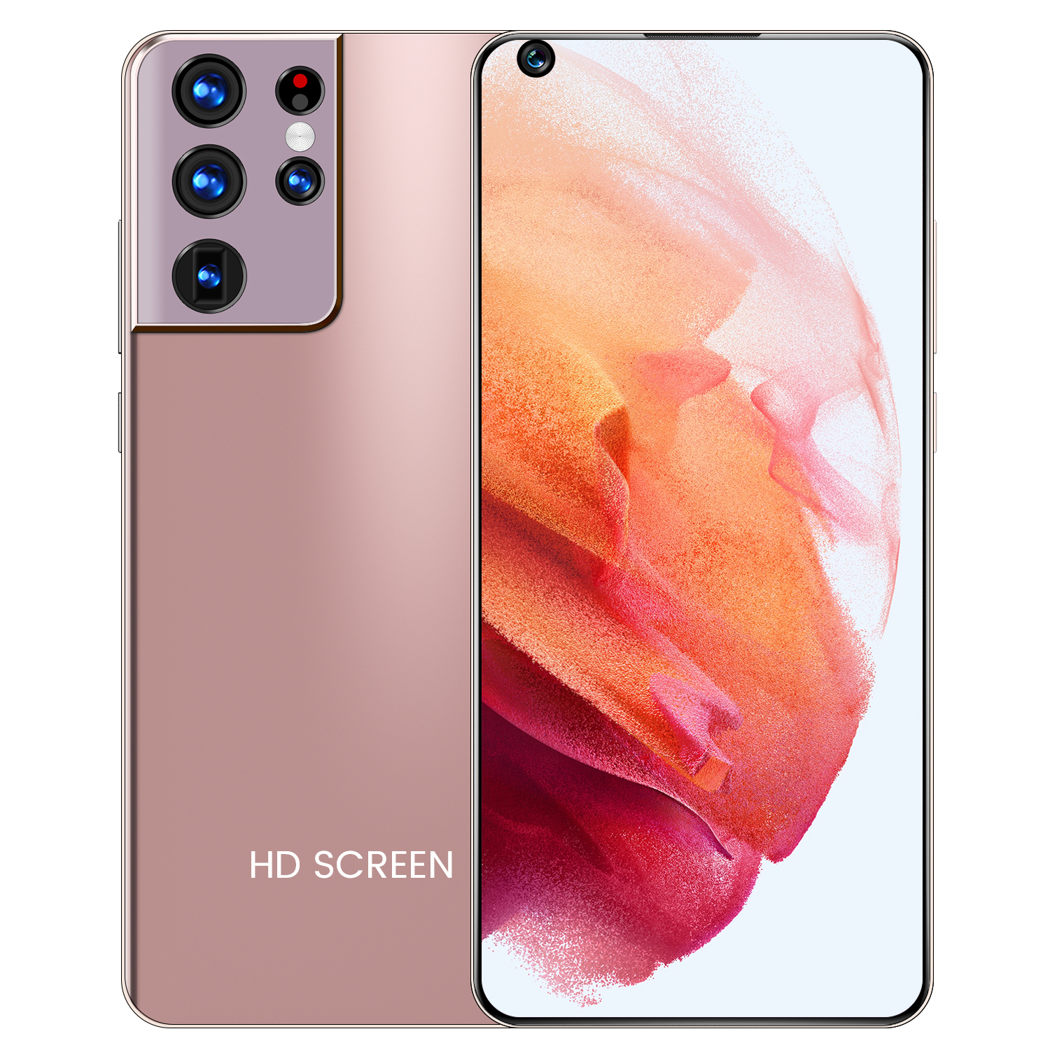 Мобильный телефон S21 на Android с HD-экраном 7,3 дюйма, беспроводная HD-камера с Wi-Fi, 48 миллионов sim-карт, функция распознавания лица