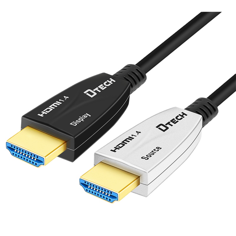 DTECH HD аудио и видео сигнал 3d 4k 1080p @ 60 Гц 2,0 1-100 м волокно hdmi кабель