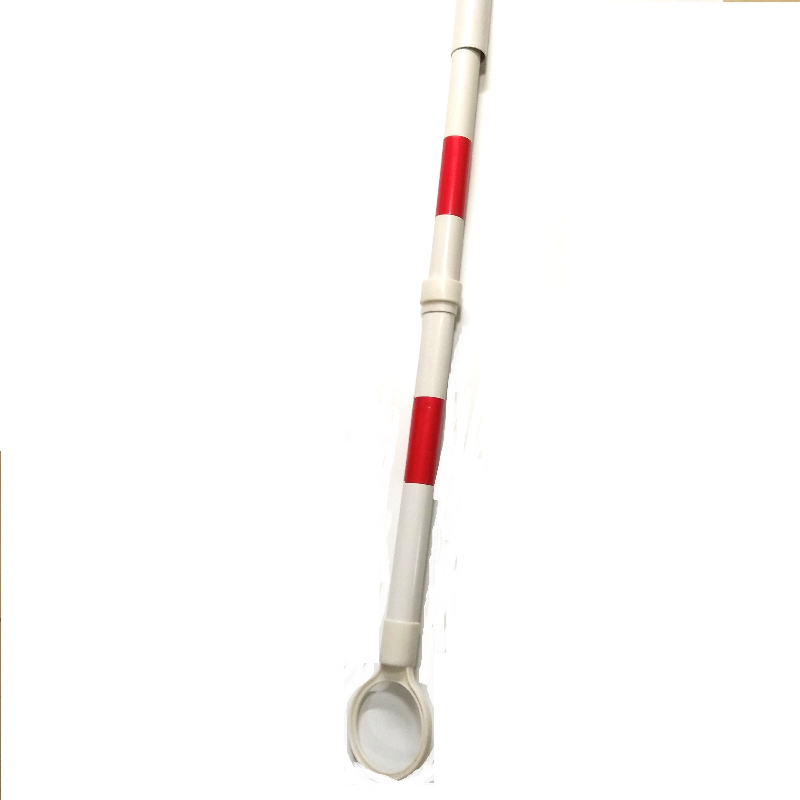 Reflective PP plastic exdendable durable red and white traffic cone connecting bar