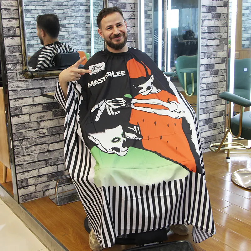 Masterlee Brand Fashion Hair Salon Cape Customized Barber Cape Hairdressing Capes
