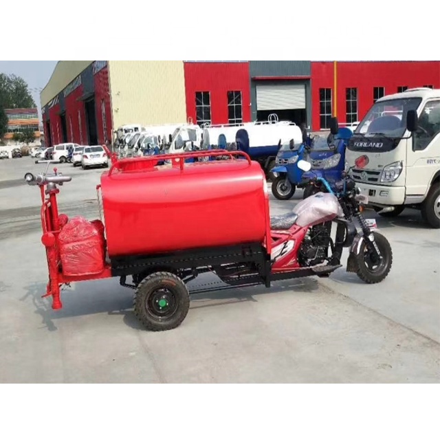 Gasoline three wheel multifunctional dust suppression mobile fog gun garden environmental protection sprinkler