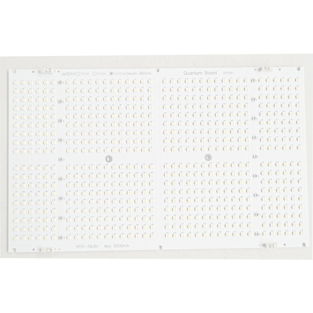 EX-LED садовое освещение led grow light алюминиевая печатная плата QB648 Seoul3030 OSLON 660nm