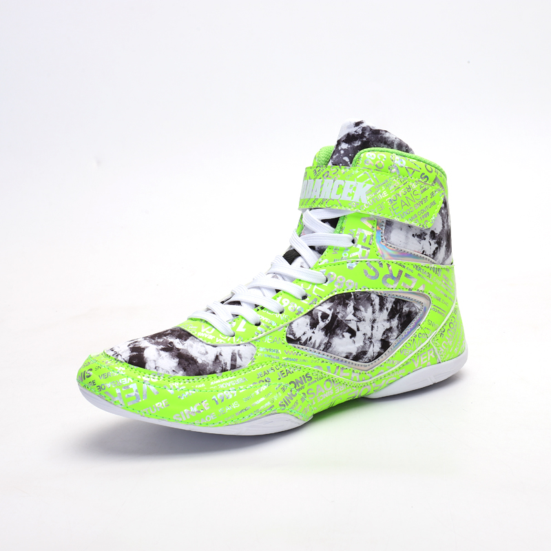 Wholesale Professional Wrestling Shoes Women Squat Combat Fight Fitness Gym Training Boxing Shoes Unisex
