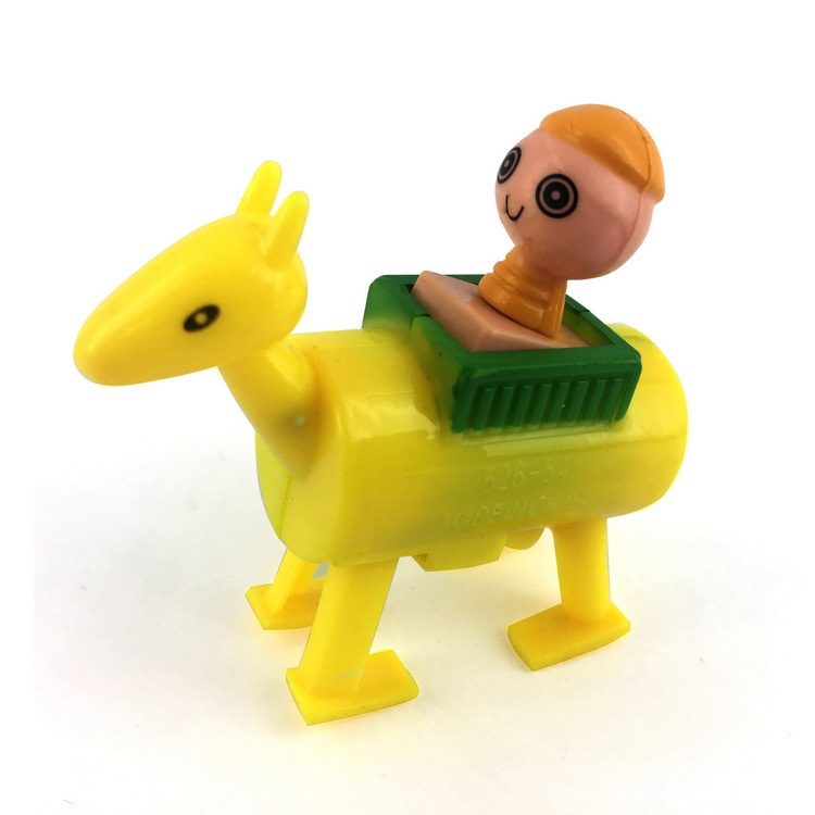 Hot Children's Cartoon Clockwork Wind Up Swing Sheep Small Gifts Plastic Toys