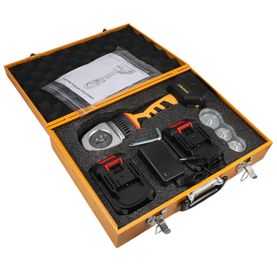 Stock available lithium electric plastic hot melt welding machine with charger