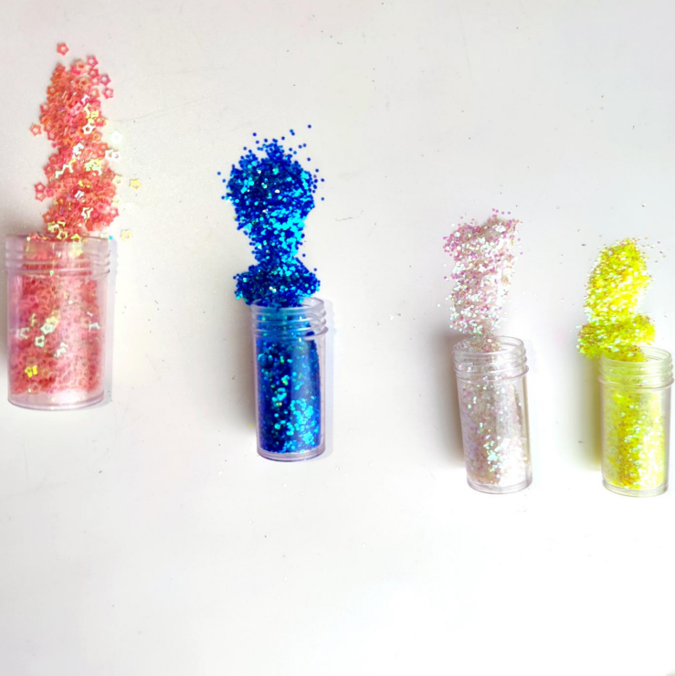 Nail Acrylic powder chunky glitter mix loose glitter pigment eyeshadow body glitter shimmer powder sparkle makeup