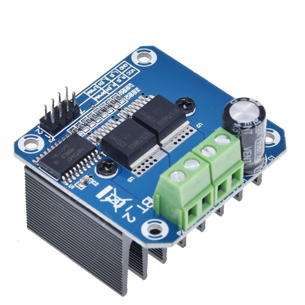 Double BTS7960 43A H-bridge High-power bldc Motor Driver Module/smart Car