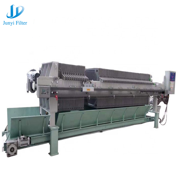 Membrane Filter Press Diaphragm Plate Frame Filter Press With PLC System Filter Machine