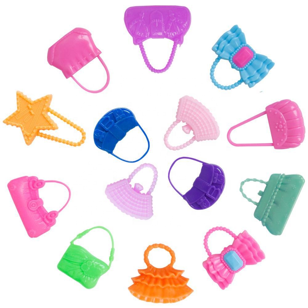 10 Style Bags Random Not Repeating Fashion Everyday Dress Up Bag Accessories Girls Toys Accessories