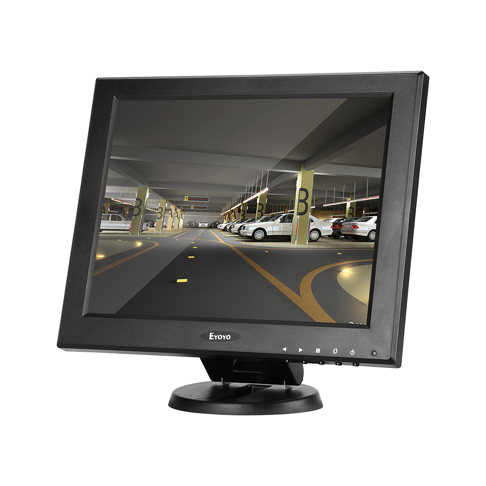 Eyoyo 12 дюймов 1024*768 TFT LCD HD монитор H-D-M-I VGA AV BNC для ПК CCTV Security