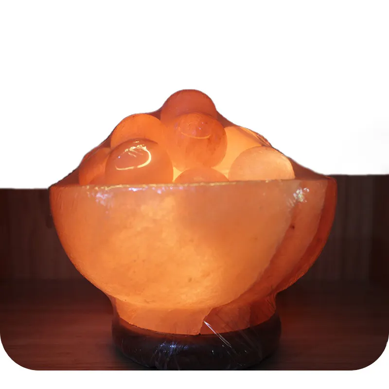 Cheap Fashionable Bowl Design Pink Himalayan Rock Real Salt Lamp
