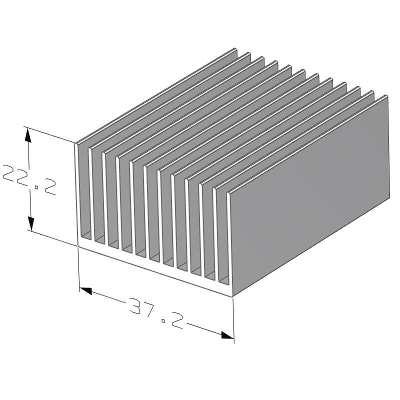 Electronic 37.2(W)*22(H)mm,flexible cutting length