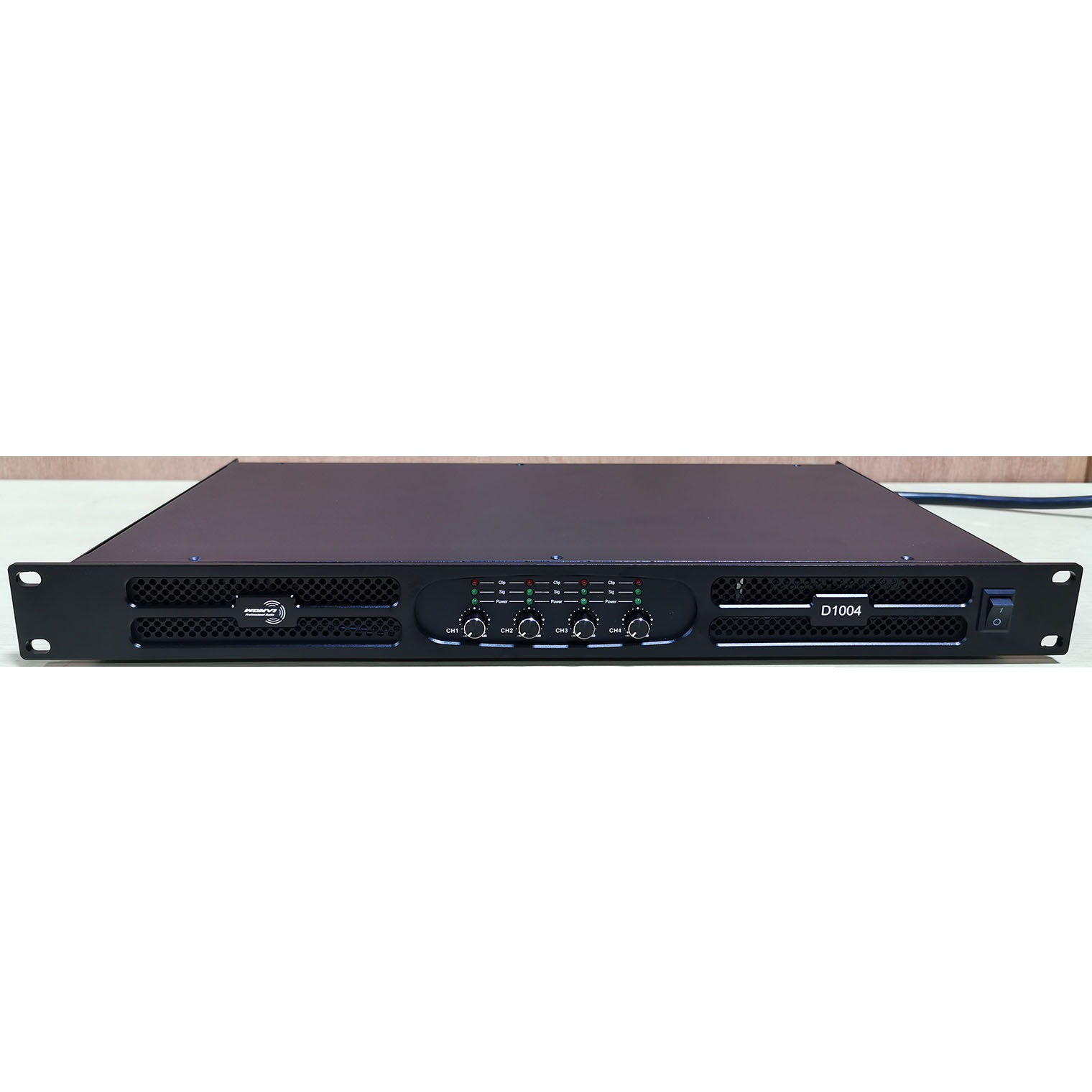 D1004 4 канала класса d 1u Профессиональный цифровой аудио звук 3000w усилитель мощности с PFC3000