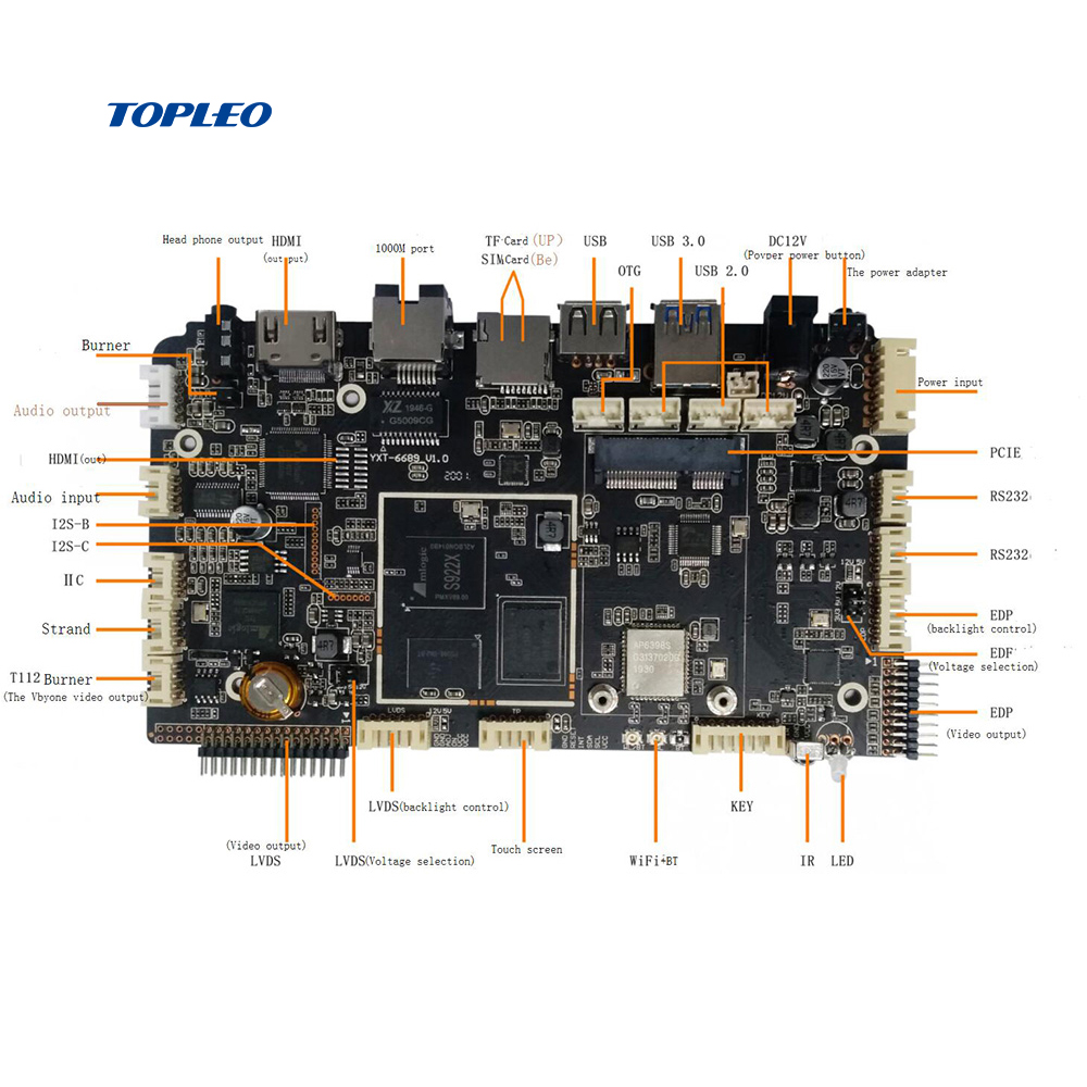 Amlogic pcb монтажный сервис пользовательский многослойный Электронный Универсальный pcba монтажная плата