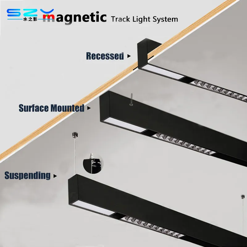 High Quality Display Magnet Track Lights Focus Spot Lights LED Track Light