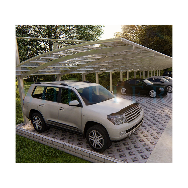 Арочные крыши верхние алюминиевые конструкции двойные Carports