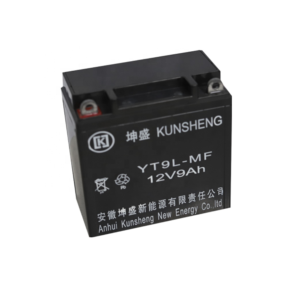 Lead acid motorcycle Ordinary normal 12v 9ah electric motorcycle battery pack