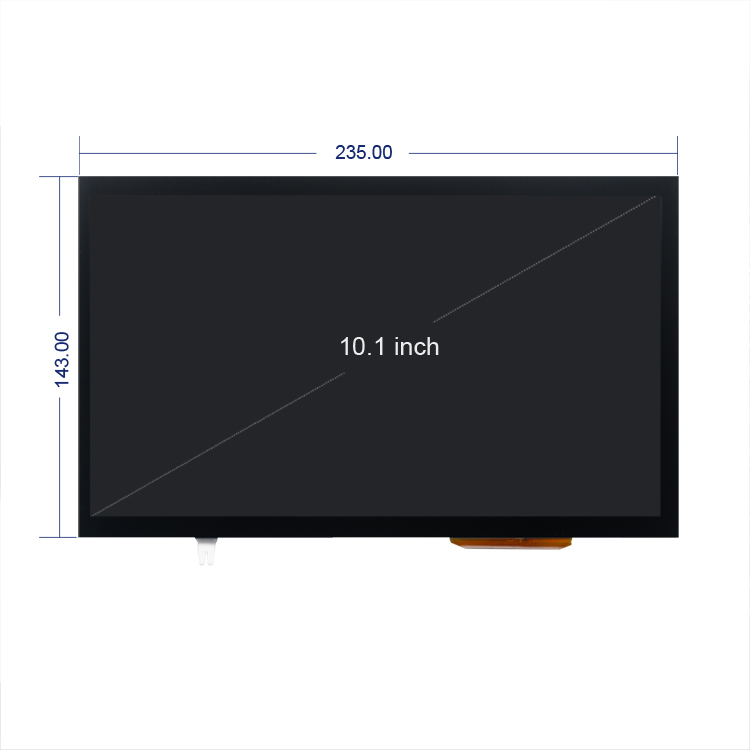 Disea 1024x600 320 nits Brightness 10.1 inch TFT Industrial Display