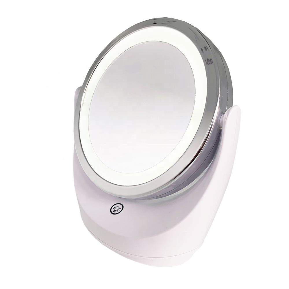 Beauty Led light Vanity Glass Mirror Shaving mirror with USB charging