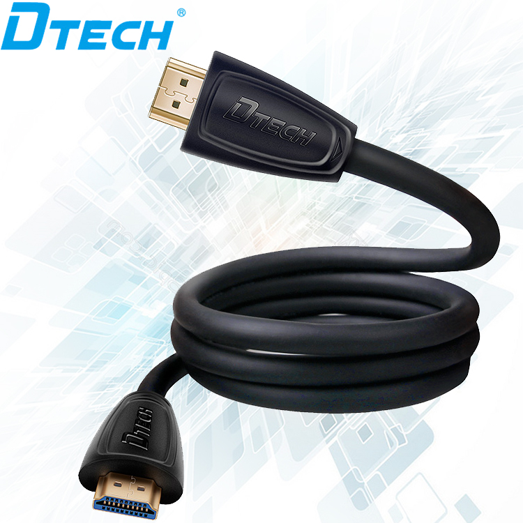 DTECH HD TV аудио и видео hdmi к hdmi micro кабель золотой мини 2,0 3d 1080p @ 60 Гц 4k hdmi кабель