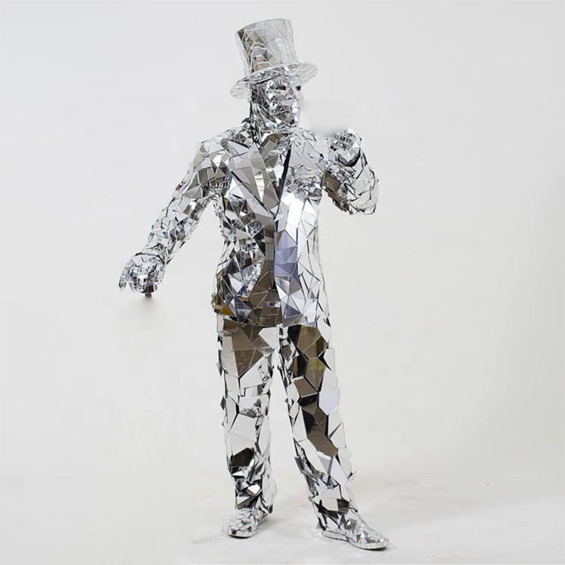 China professional led suits, mirror suits, mirror costumes deal factory