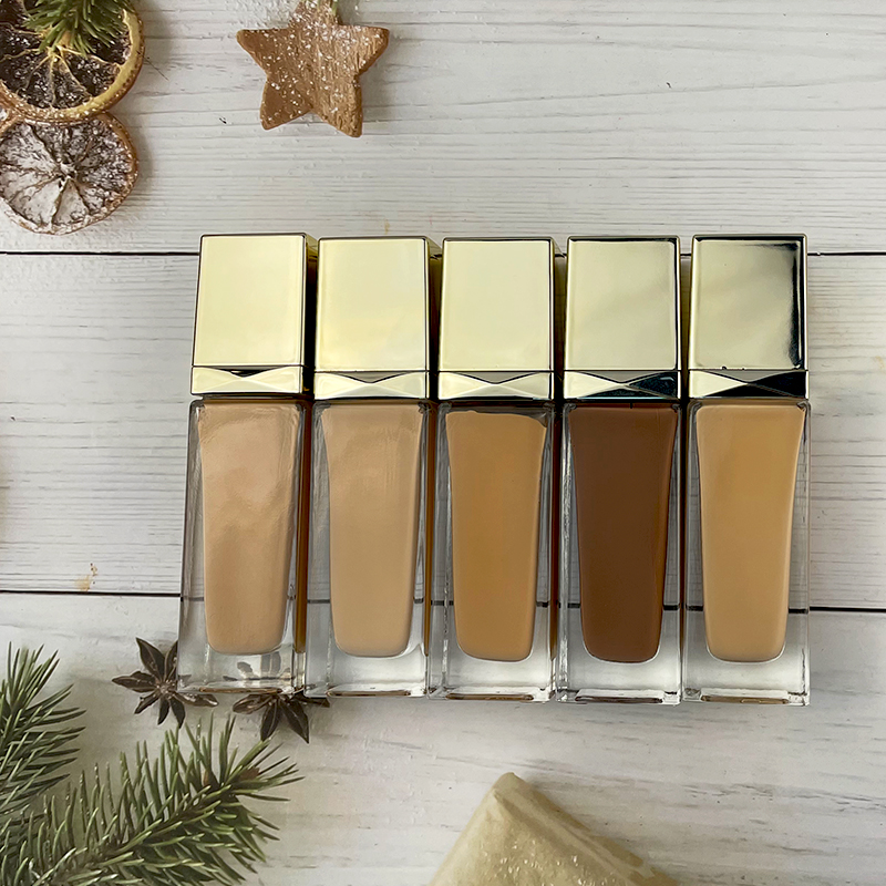 No Logo Cosmetics 30ml Foundation Wholesale Custom Foundation Makeup