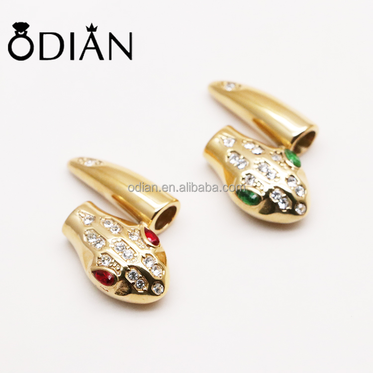 Odian Jewelry Genuine Round Stingray Python leather cord 4mm, 5mm, 6mm, for men leather  bracelet jewelry makin