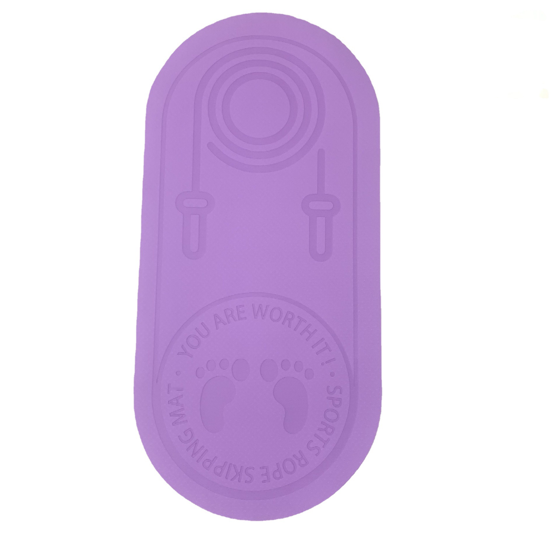 Sound Insulation and Shock Absorption Household Anti Skid Jump Rope Mat