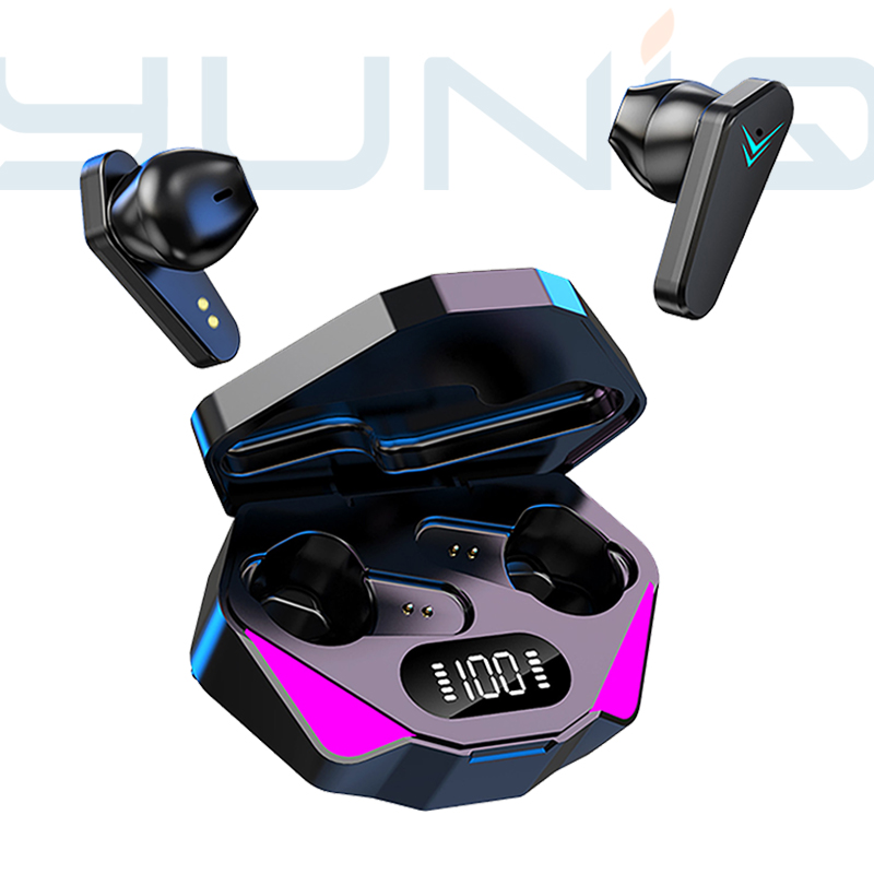 Беспроводная гарнитура Yuniq Penny, игровые наушники-вкладыши с низкой задержкой, настоящие стерео наушники-вкладыши, беспроводные наушники Tws X15