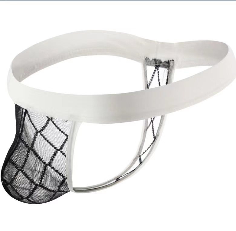 Wholesale Nylon transparent sexy mens underwear for gay briefs