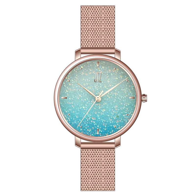 2021 latest fashion ladies wristwatch japan quartz milanese strap starry sky watch women
