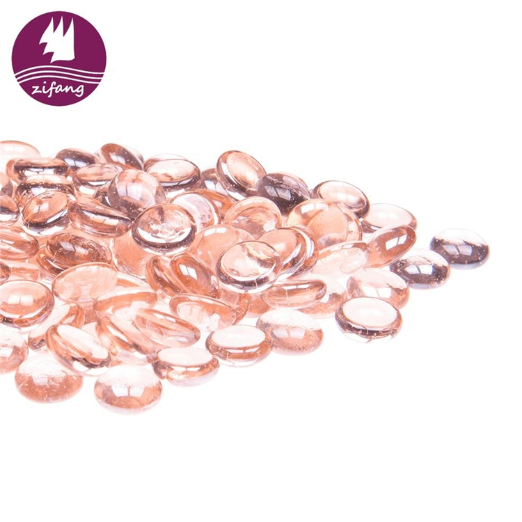 Selling New Cheap Colorful Decorative Stones Fire Pit Swimming Pool Glass Beads