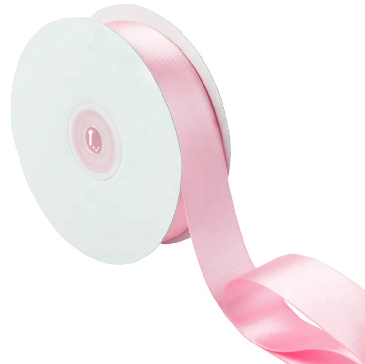 satin ribbon custom ribbon pp ribbon customised satin pink DIY