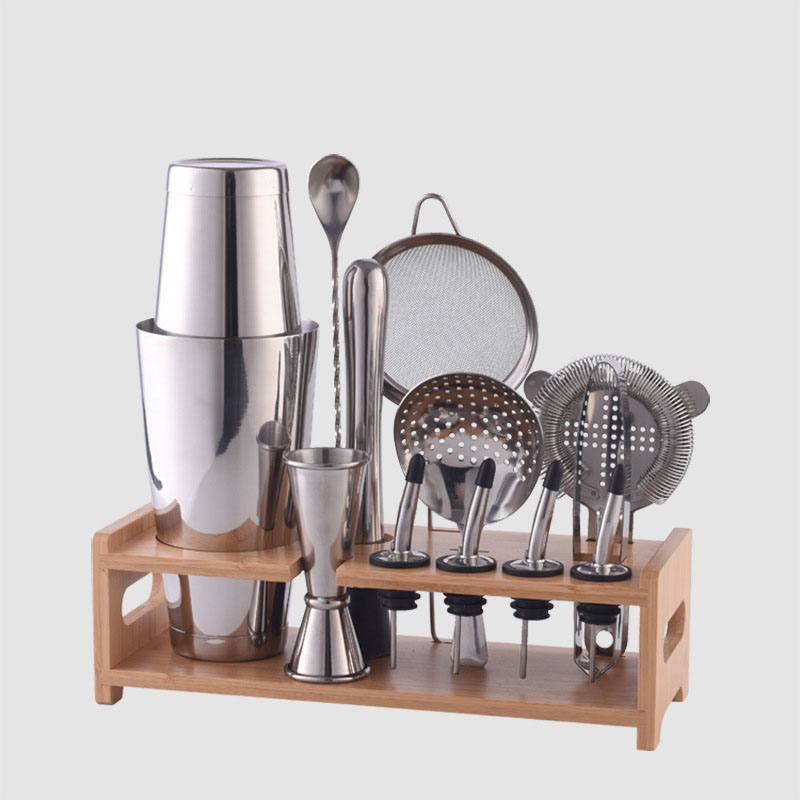 Wholesale Professional Bartending Flair Bottle Professional Bartender Tool Multifunction Stainless Steel Flair Bottle Cocktail