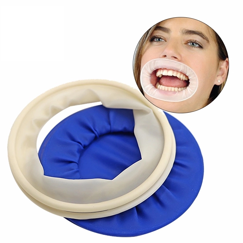 RTS Dental O Shape интраоральный рот Opner 1 шт. одноразовая белая стоматология медицинская Резина стерильный Ретрактор для зубов