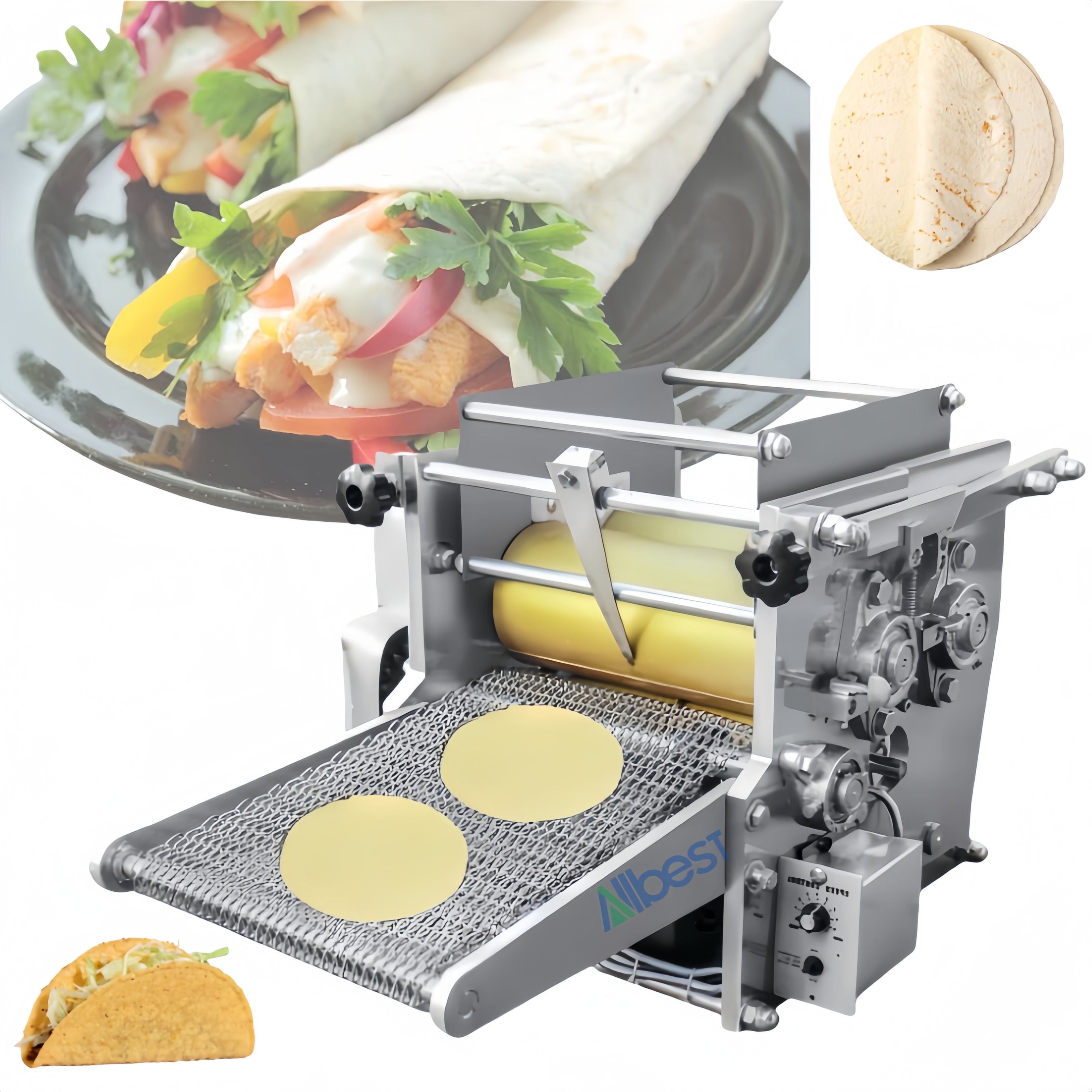 Positive Feedback Portable Grain Product Making Machines Other Snack Machine Tortilla Machine
