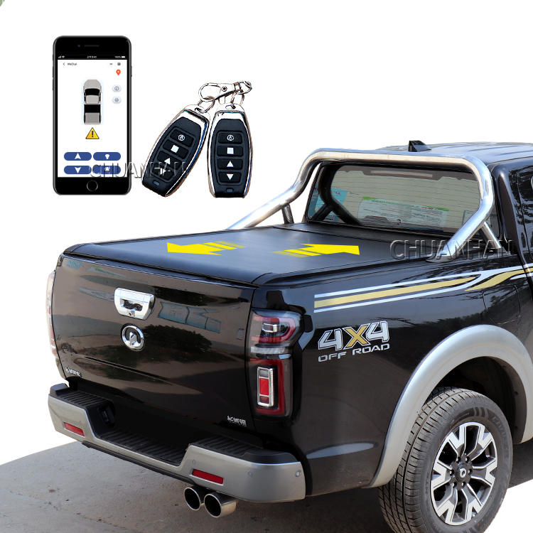 Truck accessories pickup roller shutter electric tonneau cover for great wall poer 2021