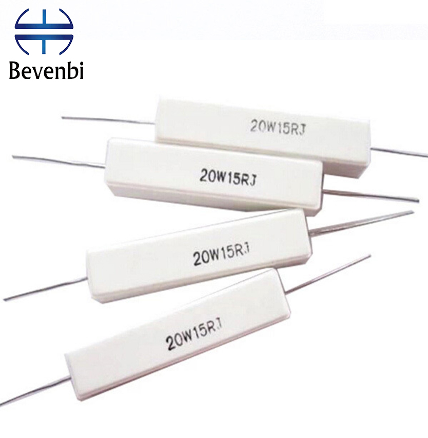 Прямая продажа от Bevenbi, в основном используется для кроссового дизайна SQP, осевые свинцовые цементные резисторы 10 Вт 10RJ, Керамический резистор