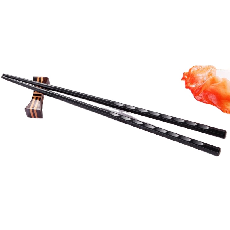 1Pair Food sticks Chop Sticks Gift Reusable chopsticks Chinese chopsticks Alloy Non-Slip Sushi