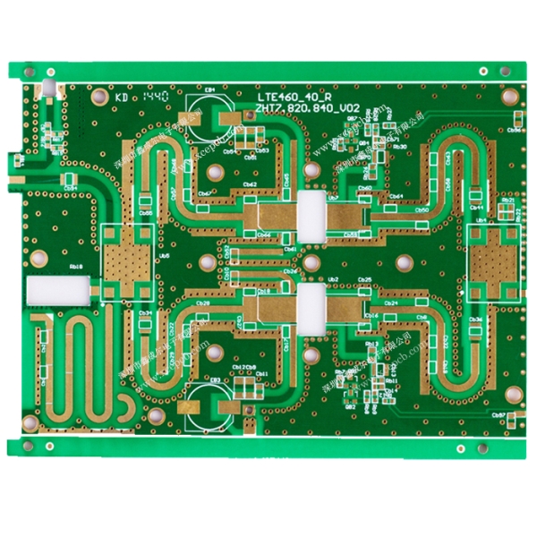 OEM/ODM pcb design Immersion Gold Rogers 4350 High Frequency PCB Board for Consumer Electronics circuit boards