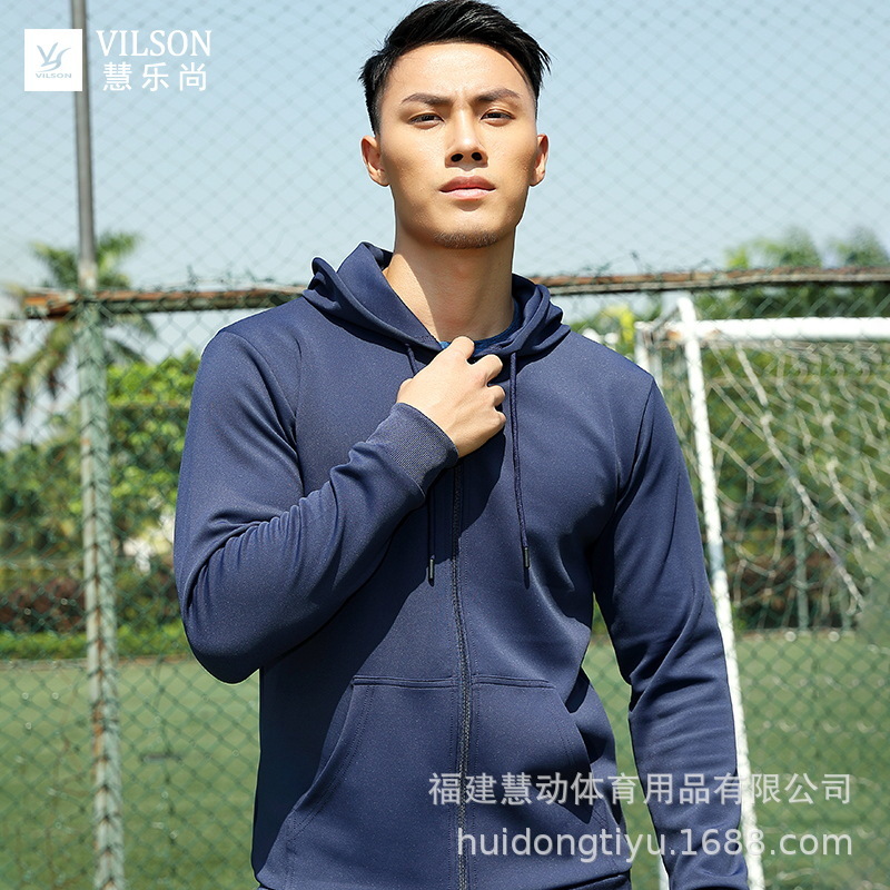 Women's Underwear Autumn and winter sportswear men's hooded Plush zipper casual Coat NEW Loose morning running suitSlips