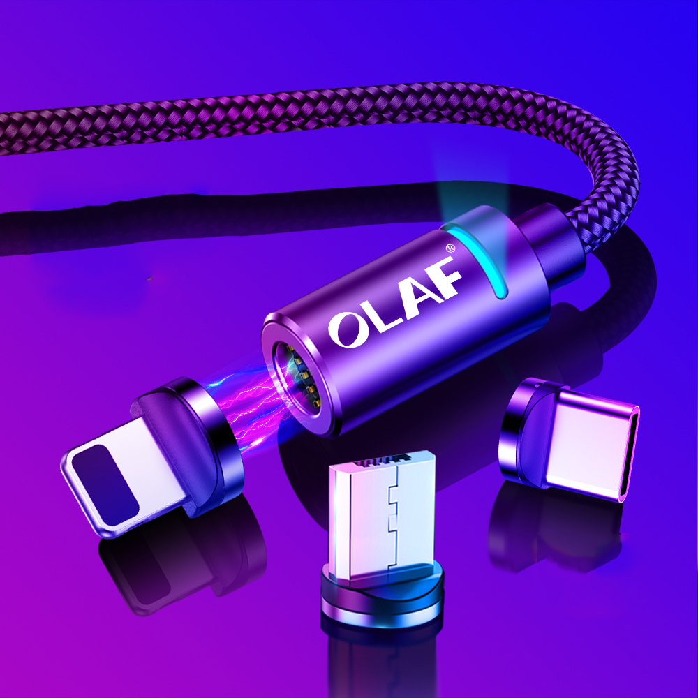 Бесплатная доставка товаров 3в1 Магнитный кабель съемник usb-c к micro-usb кабель сборки для iphone